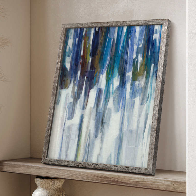 Windchimes Framed Print - Solid Wood, 30" H x 24" W