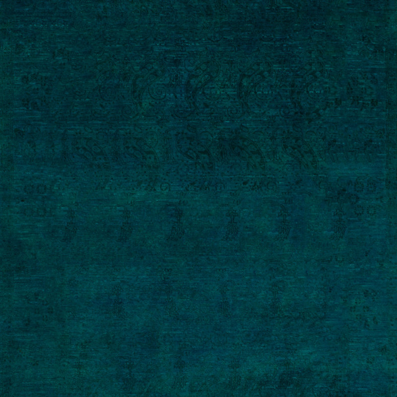 Green Samsara Wool Rug - 6' x 15'