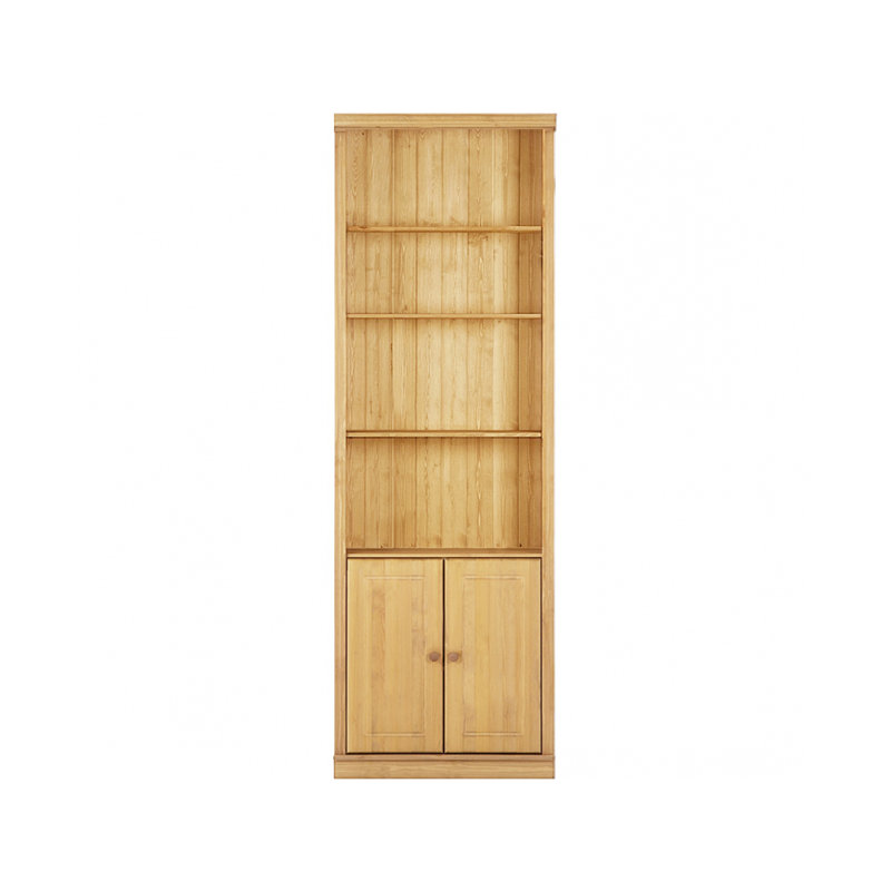 Delbis 223cm H x 74cm W Library Bookcase