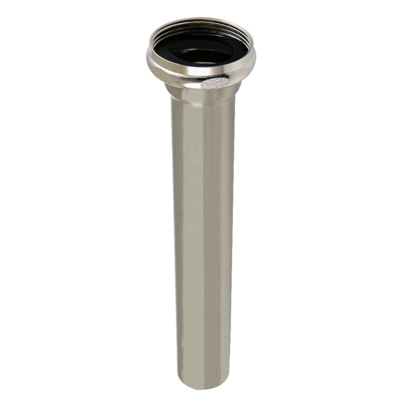 Kingston Brass Possibility 1-1/2" to 1-1/4" Step-Down Tailpiece, 8" Length, Silver