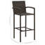 Ensemble de bar de jardin 3 pièces Vidaxl - noir-64684634