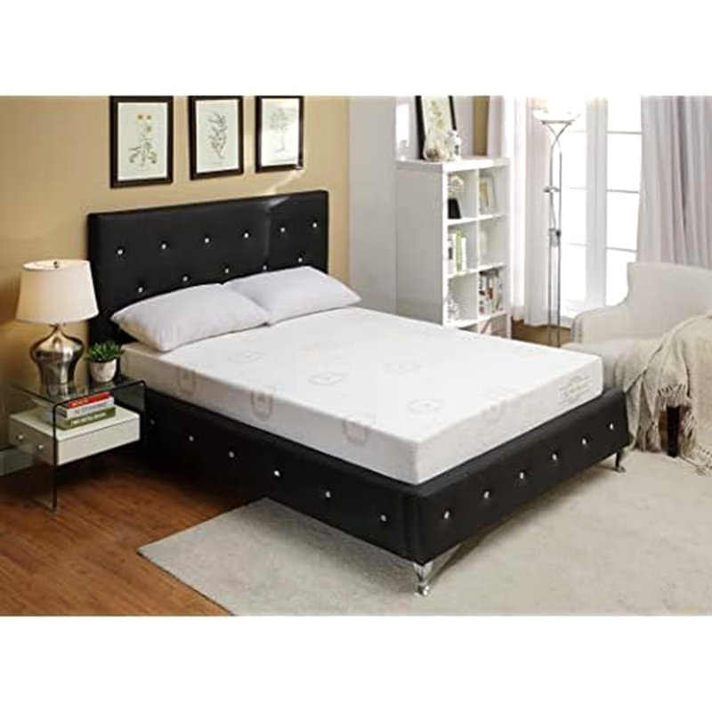 Collection Herbal Fusion, matelas en mousse viscoélastique infusée de thé vert, taille grand.