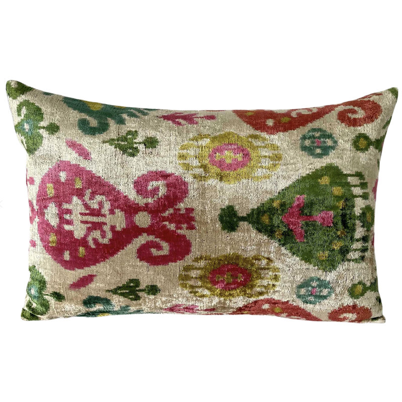 Oreiller en velours Mardi