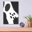  «Abstract Tidepool 2 Black» par Danhui Nai, art mural en verre acrylique, 16 po x 24 po-723125462
