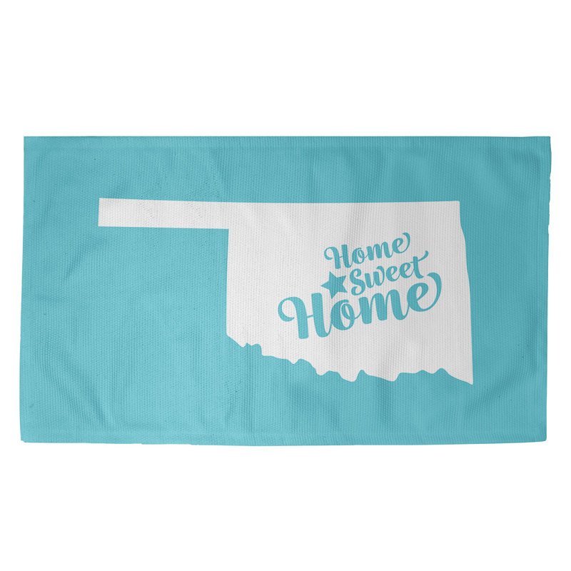 Tapis de zone bleu oklahoma city, Rectangle 3 pi x 5 pi