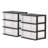 3 Drawer Wide Plasitc Chest 