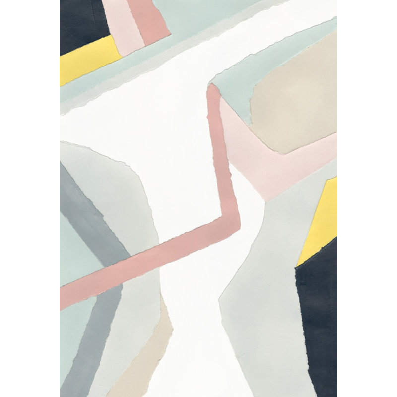 Abstract Collage 2 Framed Print Canvas