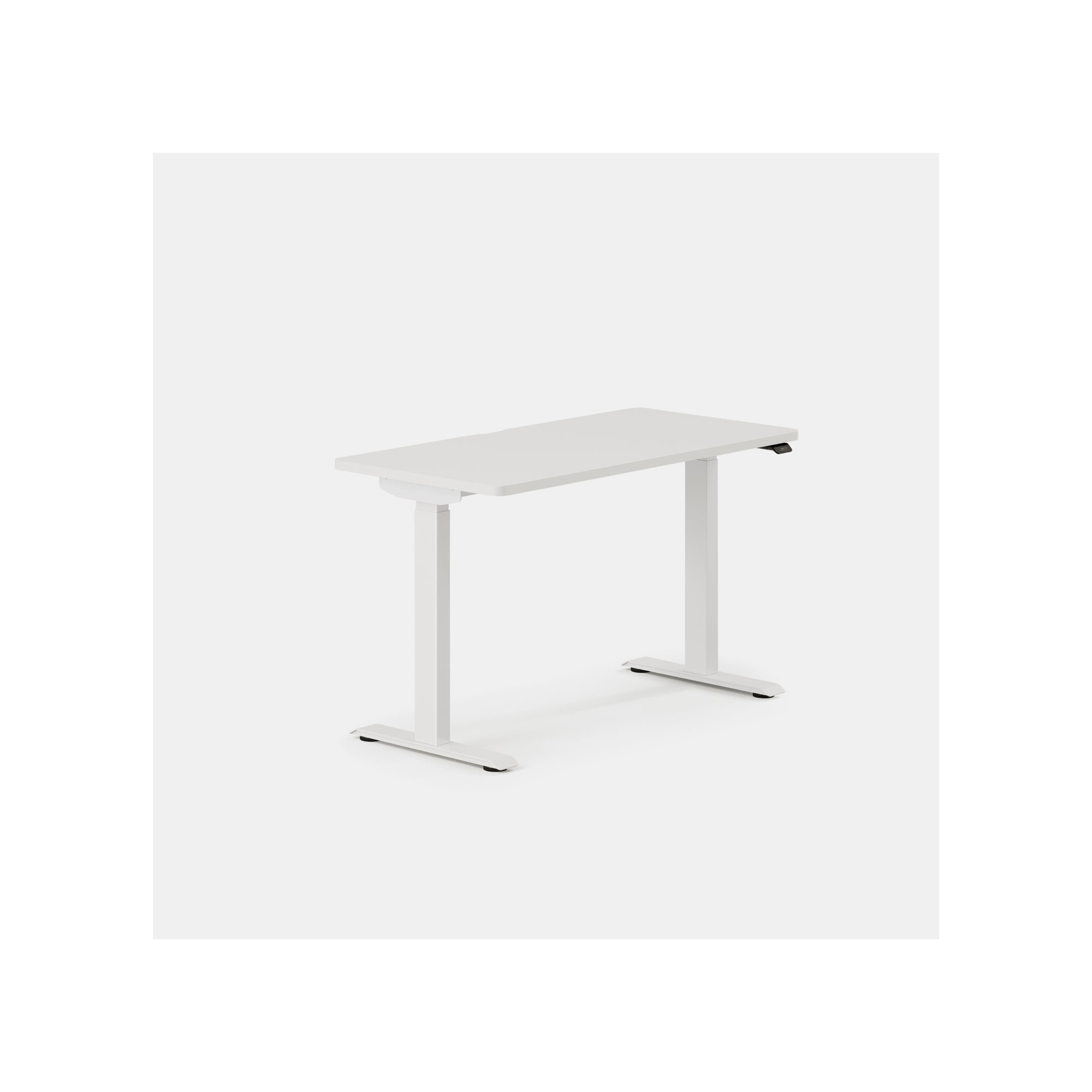 Duo Standing Desk, White, 47.3" H x 48" W x 24" D, White