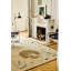 Lion Wool Area Rug in Beige-64526978