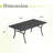 Rectangular Outdoor Dining Table-1806850977