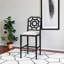 Tabouret de bar Suki noir de style chinois-577578587