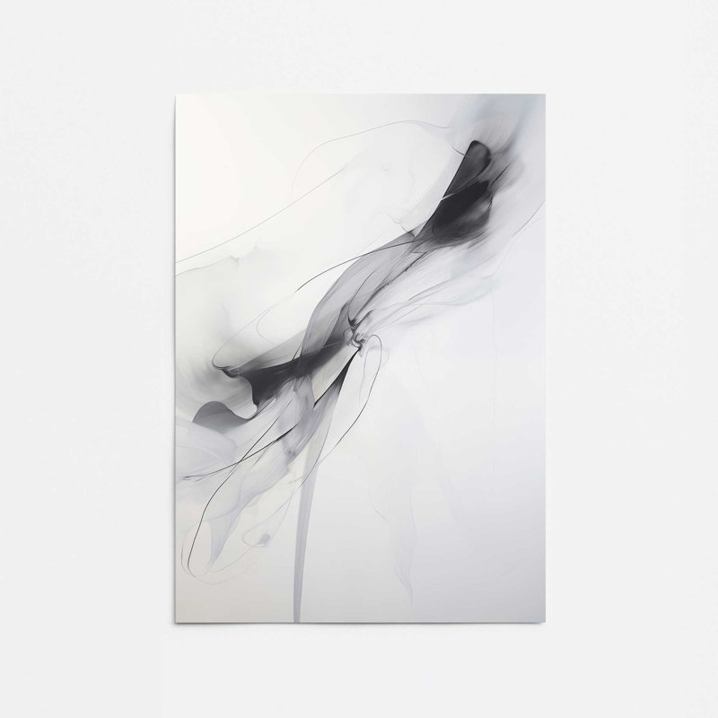 Impression Ethereal Smoke Dance III, Sans cadre, papier, H 14 po x l 11 po
