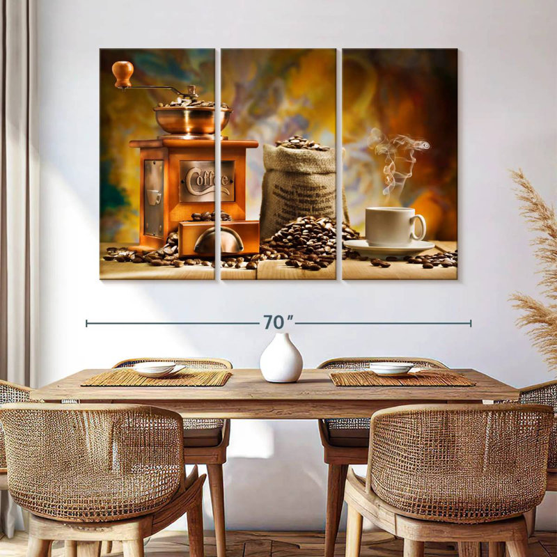 Yarlin Brewed Coffee, 42" H x 65" W