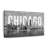 Monochromatic Chicago Canvas Print-1038100849