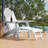 HIPS Folding Adirondack Chair Adjustable Chair with Ottoman Fire Pit Patio Chair for Outdoor-327413705