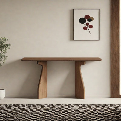 Minimalist Solid Wood Console Table