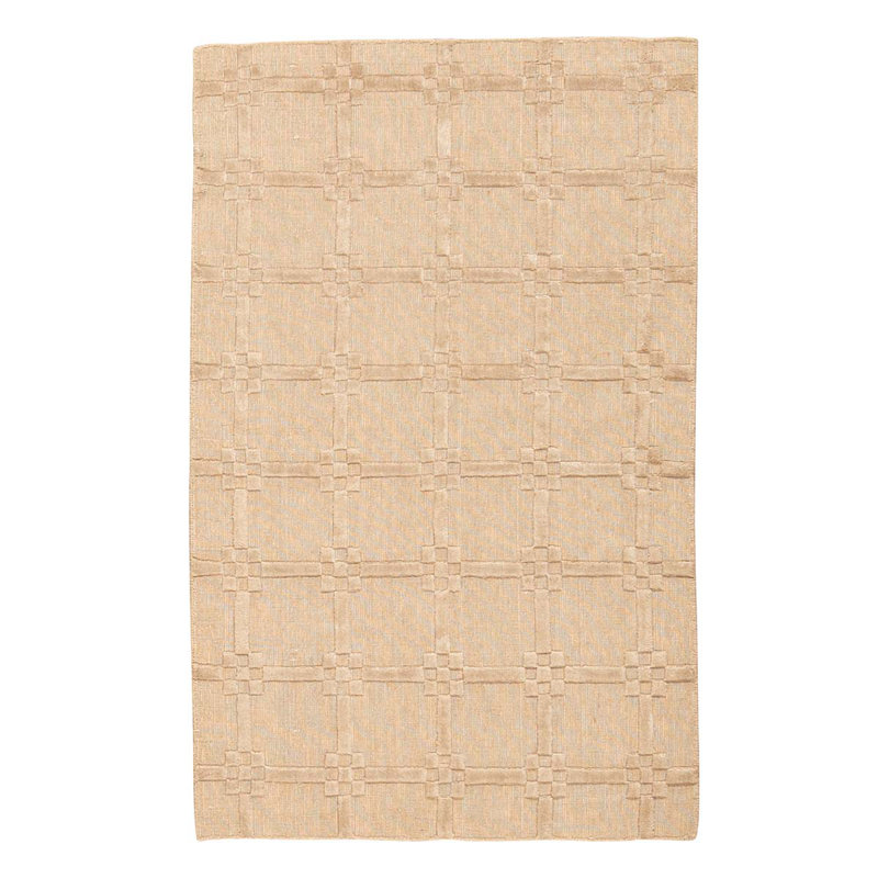 Geometric Area Rug in Pink