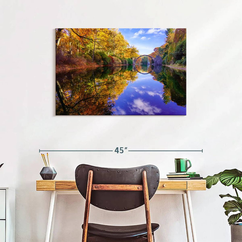 Alvord Autumn Lake, H 24 po x l 36 po