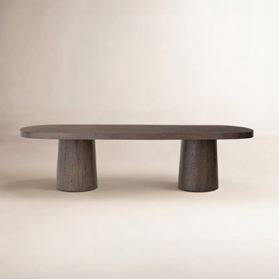 108" Oak Dining Table