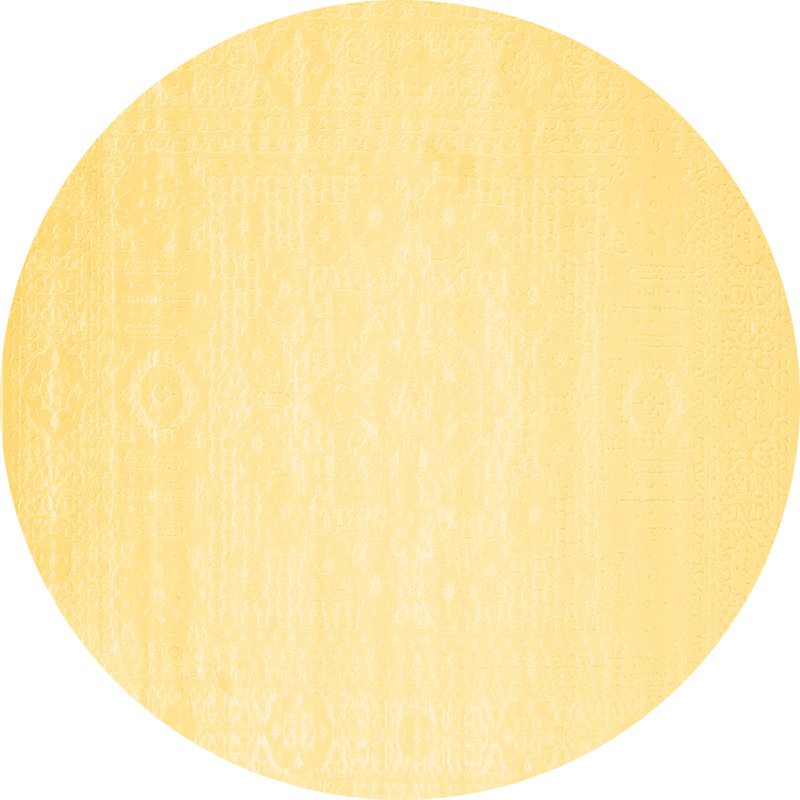 Washable Indoor Rug, Round 4'