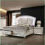 Table de chevet 2 tiroirs Pearl White