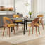 Upholstered Side Chairs with Padded Back-1037063633