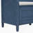 Rustic Multifunctional Storage Bench (Antique Navy)-1856550335
