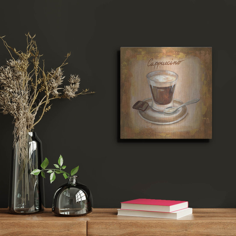 «Coffee Time III» par Silvia Vassileva, H 12 po x l 12 po
