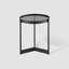 Akay Glass Top End Table-70211112-70211113
