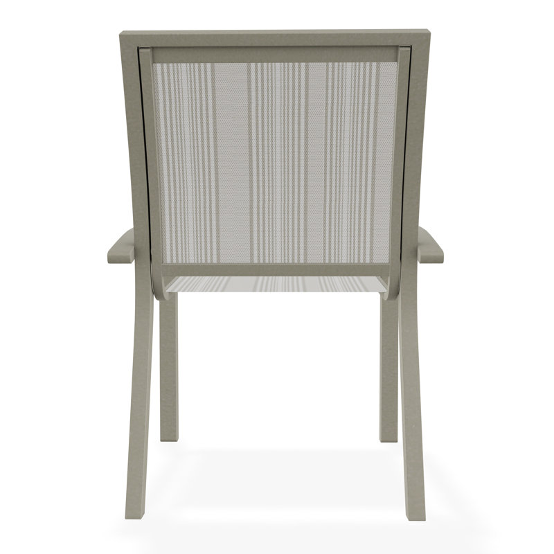 Kendall Outdoor Dining Chair, Storm, Harbor