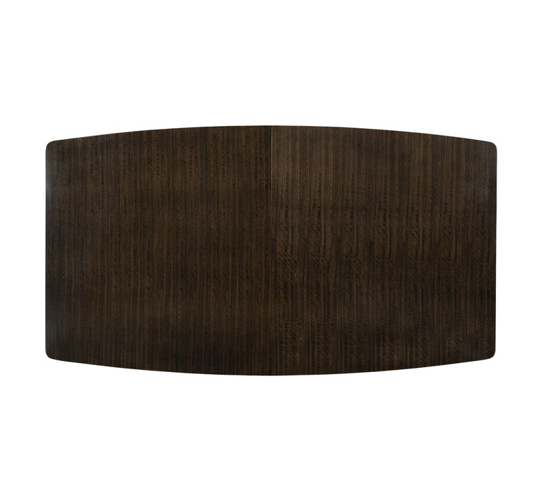 Modern Streamline Solid Wood Dining Table