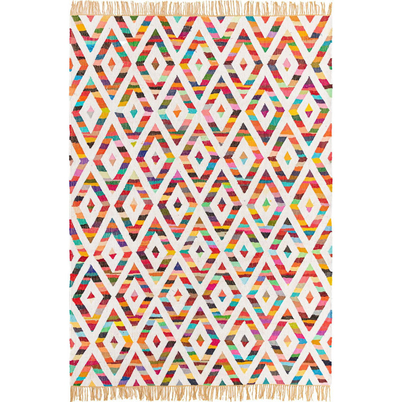 Montclair Cotton Chevron Indoor Rug, Rectangle 8' x 11'