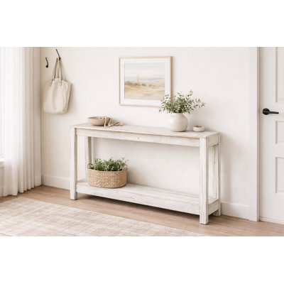 Console en bois massif 60 po Collins