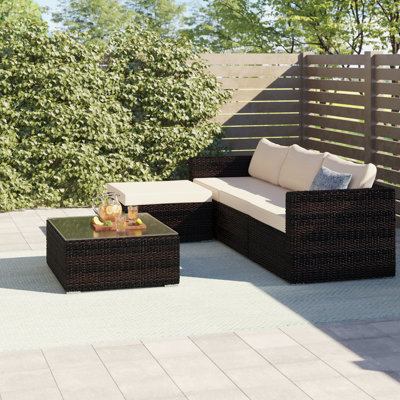 Josselyn 3 - Person Patio Conversation Set with Cushions