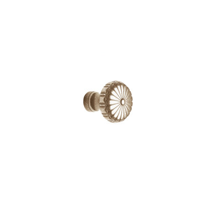 Crown Bronze Round Knob