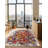 Rizer Abstract Red/Yellow/Blue Area Rug-795339050