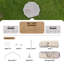 Tente de campement 4 saisons 9,8 pi Bell Green-127326397
