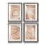 «Wood Grain Suminagashi I», ensemble de 4 reproductions de cadres photo-1420089073-1420089072