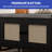 Modern Free-Standing Shoe Bench with Adjustable Shelves and Cushion