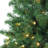 7' Lighted Pine Christmas Tree