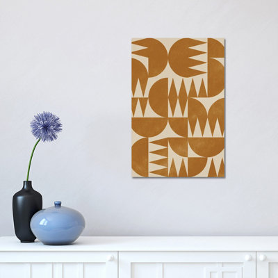 Woodblock Pattern III by Alisa Galitsyna - Wrapped Canvas Print