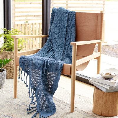 Duien Cotton Heated Throw Blanket