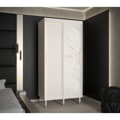 Alauna Manufactured Wood Wardrobe