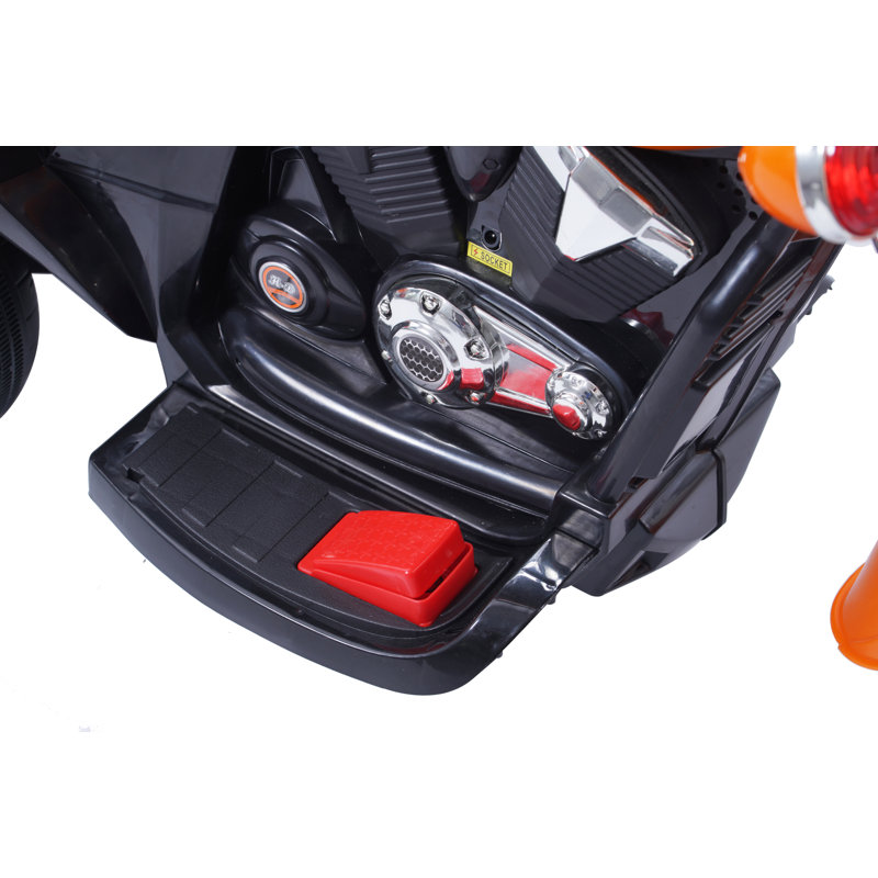 Freddo 6 Volt 1 Seater Motorcycles Battery Powered Ride On, Orange