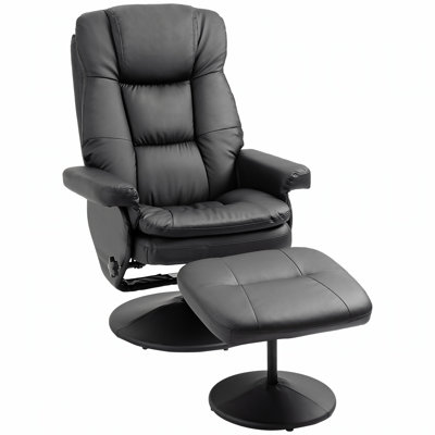 Comfortable Reclining Chair with Footrest for Ultimate Relaxation and Adjustable Backrest
