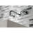Kingston Brass Manhattan Two-Handle 3-Hole Wall Mount Bathroom Faucet-43709629