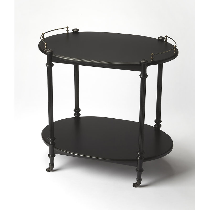 Keating Serving Cart, Black Licorice