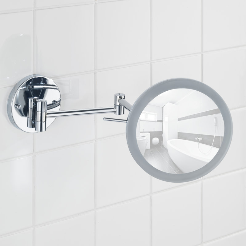 Aura Metal Flat Wall Mirror