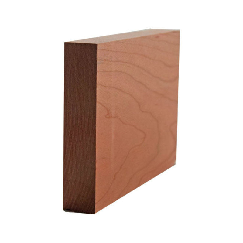Garniture carrée EWSS12 3 po 1/2 po x 3/4 po S4S Sans finition, L 0,75 po x H 3,5 po x P 94 po, Cerisier