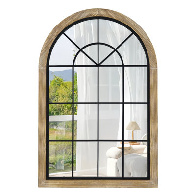 24"W x 36"H Modern Minimalist High Definition Wall Mirror, Shatter Resistant Clear Mirror, Easy to Install, for Living Room, Entryway, Bedroom, Hallway, Bathroom